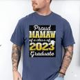 Proud Mamaw Of 2023 Graduate Class 2023 Graduation Family Men's Comfort Colors T-Shirt Blue Jean