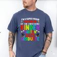 Proud MAWMAW Of Awesome Kindergarten Pre-K Graduation 2025 Men's Comfort Colors T-Shirt Blue Jean
