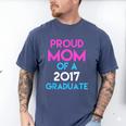 Proud Mom Of A 2017 Graduate Graduation Tee T-Shirt Men's Comfort Colors T-Shirt Blue Jean