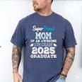 Proud MOM Of A 8th Grade Graduate 2025 Elementary Graduation Men's Comfort Colors T-Shirt Blue Jean
