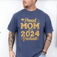 Proud Mom Of a Class Of 2024 Graduate Senior Graduation Men's Comfort Colors T-Shirt Blue Jean