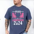 PROUD MUM OF A Pre-K GRAD 2024 Pre-K Graduation 2024 Mom Men's Comfort Colors T-Shirt Blue Jean