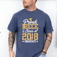 Proud Niece Graduation Shirts For Family 2018 Men's Comfort Colors T-Shirt Blue Jean
