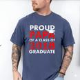 Proud Papa Of A Class Of 2018 Graduate Shirt Graduation Men's Comfort Colors T-Shirt Blue Jean