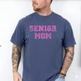 Proud Senior Mom 2018 High School Graduation Shirt Mom Tee Men's Comfort Colors T-Shirt Blue Jean