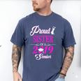 Proud SISTER Of A Class 2019 Senior Tshirt Graduation Men's Comfort Colors T-Shirt Blue Jean