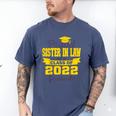 Proud Sister In Law Of 2022 Graduate Class 2022 Graduation Men's Comfort Colors T-Shirt Blue Jean