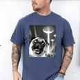 Pug Alien UFO Taking a Selfie Dog Mom Dad Men's Comfort Colors T-Shirt Blue Jean Pug Alien UFO Taking a Selfie Dog Mom Dad Men's Comfort Colors T-Shirt Blue Jean