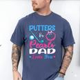 Putters Or Pearls Dad Loves You Gender Reveal Family Men's Comfort Colors T-Shirt Blue Jean