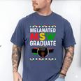 Queen MSW Social Work Grads Masters Graduation Men's Comfort Colors T-Shirt Blue Jean