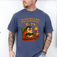 Reading 6 7 Six Seven Meme English Teacher Book Lover Men's Comfort Colors T-Shirt Blue Jean