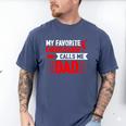Red Cheer Dad Family Father Cheerleader Squad Men's Comfort Colors T-Shirt Blue Jean Red Cheer Dad Family Father Cheerleader Squad Men's Comfort Colors T-Shirt Blue Jean