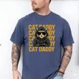 Retro Cat Daddy Style Animal For Men Women Kid Boy Girl Men's Comfort Colors T-Shirt Blue Jean