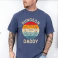 Retro Dungeon Daddy Fathers Day Men's Comfort Colors T-Shirt Blue Jean Retro Dungeon Daddy Fathers Day Men's Comfort Colors T-Shirt Blue Jean
