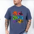 Retro Gamer Controller 80s 90s Video Game Arcade Nostalgia Men's Comfort Colors T-Shirt Blue Jean Retro Gamer Controller 80s 90s Video Game Arcade Nostalgia Men's Comfort Colors T-Shirt Blue Jean