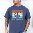 Retro Rotary Dial Nostalgia Dial Phone Men's Comfort Colors T-Shirt Blue Jean