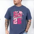 Retro Senior 2026 Coquette Bow Graduation Class Of 2026 Men's Comfort Colors T-Shirt Blue Jean