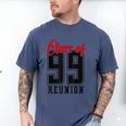 Reunion 1999 Matching Graduation High School Class Of 1999 Men's Comfort Colors T-Shirt Blue Jean
