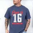 Reunion 2016 Class Of 2016 Matching Graduation High School Men's Comfort Colors T-Shirt Blue Jean