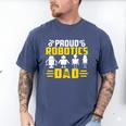 Robotics Father Robotics Dad Men's Comfort Colors T-Shirt Blue Jean