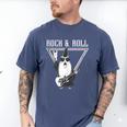Rock & Roll Wizard Music Nostalgia Men's Comfort Colors T-Shirt Blue Jean Rock & Roll Wizard Music Nostalgia Men's Comfort Colors T-Shirt Blue Jean