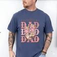 Rodeo Dad Pink Boots Coquette Cow-Girl Birthday Party Men's Comfort Colors T-Shirt Blue Jean