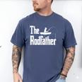 The Rodfather Fishing Dad Men's Comfort Colors T-Shirt Blue Jean The Rodfather Fishing Dad Men's Comfort Colors T-Shirt Blue Jean