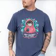 Sarcastic Loner Introvert Clothing Not Friendly Do Not Touch Small Men's Comfort Colors T-Shirt Blue Jean