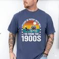 Saying Please Be Patient With Me I'm From The 1900s Men's Comfort Colors T-Shirt Blue Jean