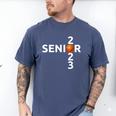 Senior 2023 Basketball Graduation Party Men's Comfort Colors T-Shirt Blue Jean