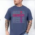 Senior 2026 Class Of 2026 Graduation 2026 Pink Girl Women Men's Comfort Colors T-Shirt Blue Jean