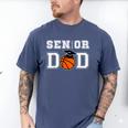 Senior 2026 Dad Basketball Graduation Men's Comfort Colors T-Shirt Blue Jean