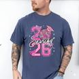 Senior 2026 Graduation Girls Coquette Pink Bow Class Of 2026 Premium Men's Comfort Colors T-Shirt Blue Jean