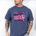 Senior 2027 Class Of 2027 Coquette Girl Pink Graduation 2027 Men's Comfort Colors T-Shirt Blue Jean