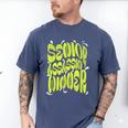 Senior Assassin Winner School Graduation Water Game Men's Comfort Colors T-Shirt Blue Jean