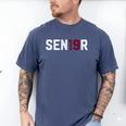 Senior Class Of 2019 Graduation Shirt Graduate Men's Comfort Colors T-Shirt Blue Jean
