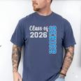Senior Class Of 2026 Graduation 2026 Men's Comfort Colors T-Shirt Blue Jean
