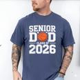 Senior Dad Class Of 2026 Cute Basketball Dad Graduation 2026 Men's Comfort Colors T-Shirt Blue Jean