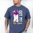 Senior Graduation 2020 Got My Dip-Llama Diploma Llama Pun Men's Comfort Colors T-Shirt Blue Jean