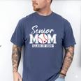 Senior Mom Class Of 2026 Baseball Mom Graduation Men's Comfort Colors T-Shirt Blue Jean
