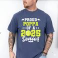 Senior Poppa 2025 Tennis Class Of 2025 Graduation Men's Comfort Colors T-Shirt Blue Jean