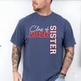 Senior Sister Class Of 2026 Proud Big Sis Graduation Family Men's Comfort Colors T-Shirt Blue Jean