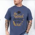 She Believed She Could So She Did Graduation Shirt Men's Comfort Colors T-Shirt Blue Jean