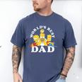 The Simpsons World's Best Dad Father's Day Group V2 Small Men's Comfort Colors T-Shirt Blue Jean