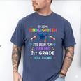 So Long Kindergarten Graduation Look Out 1st Grade 2025 Kids Men's Comfort Colors T-Shirt Blue Jean