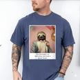 Social Anxiety Not Having A Good Time Socializing Introvert Men's Comfort Colors T-Shirt Blue Jean