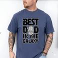 Star Wars Best Dad In The Galaxy Darth Vader Men's Comfort Colors T-Shirt Blue Jean
