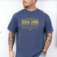 Star Wars Best Dog Dad In The Galaxy Birthday Father’s Day Premium Tri-Blend Men's Comfort Colors T-Shirt Blue Jean