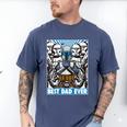 Star Wars Father's Day Jango Fett Best Dad Ever Men's Comfort Colors T-Shirt Blue Jean Star Wars Father's Day Jango Fett Best Dad Ever Men's Comfort Colors T-Shirt Blue Jean