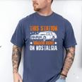 This Station Wagon Runs On Nostalgia Wagon Men's Comfort Colors T-Shirt Blue Jean This Station Wagon Runs On Nostalgia Wagon Men's Comfort Colors T-Shirt Blue Jean